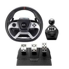 Genius GX Gaming SpeedMaster X5 FF (31620004400) volan s pedali in prestavno ročico za PC/PS4/XBOX ONE