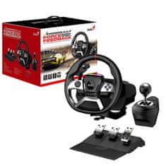 Genius GX Gaming SpeedMaster X5 FF (31620004400) volan s pedali in prestavno ročico za PC/PS4/XBOX ONE