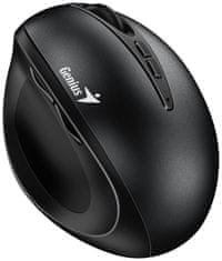 Genius Ergo 8300S Wireless (31030037400) črna ergonomska brezžična miška