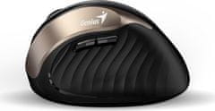 Genius Ergo 8250S Wireless Champagne Gold (31030031400) ergonomska brezžična miška