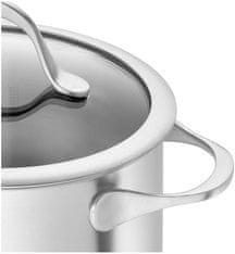 Zwilling J.A.Henckel Essence set 5 ponev s steklenim pokrovom 66220-002-0 iz nerjavečega jekla