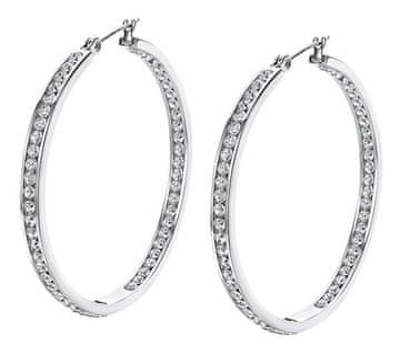 Lotus Style Jekleni obročasti uhani Urban Woman LS2356-4/1