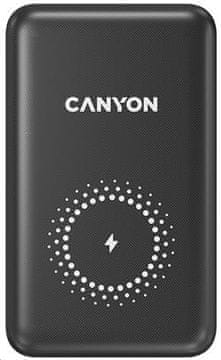 Canyon Power Bank PB-1001B PD&QC3.0,10 000 mAh,črna
