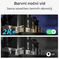 Reolink Argus B430 IP kamera komplet, 5 MP, Pan&Tilt, barvni nočni vid