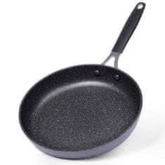 shumee Kamnita ponev granitna indukcijska za cvrtje, dušenje, neoprijemljiva STONER 24 cm ORION