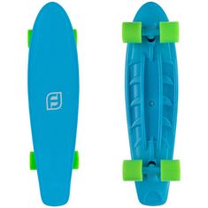 shumee Skateboard Flashcard 56 cm Funbee Blue D'arpeje