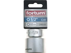 Fortum Vtična glava 1/2", 32mm, L 44mm