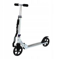 shumee Zložljiv skuter Cruiser White 200 mm