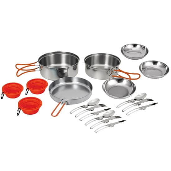shumee Komplet pribora za kampiranje KING CAMP Adventurer II Pro