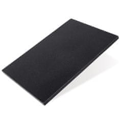 shumee Deska za rezanje in serviranje iz črnega marmorja 29x21 cm