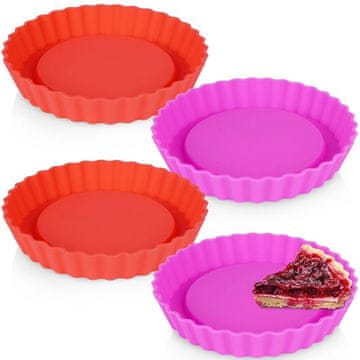 shumee Silikonski model za torte 12 cm 4 kos.