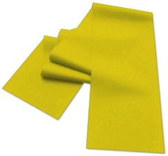 shumee Trak za vadbo 120 x 15 x 0,4 mm - rumen