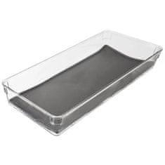 shumee Posoda za shranjevanje SIVA 40x16x4,5 cm