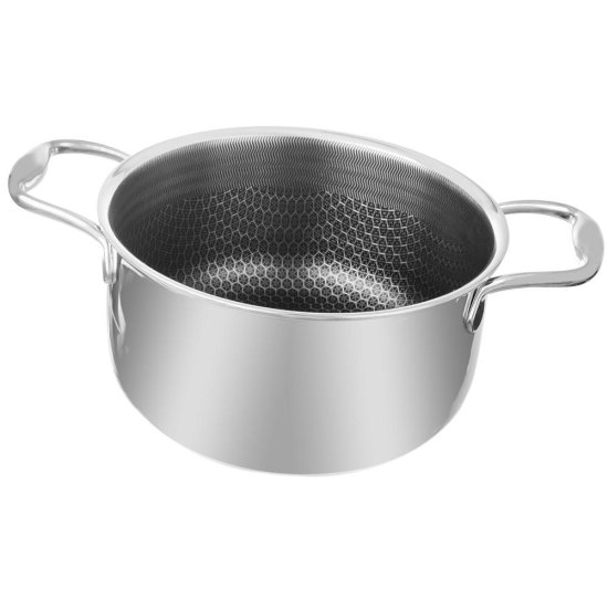 shumee Jeklen lonec z premium premazom proti prijemanju COOKCELL ORION 26 cm 7 l