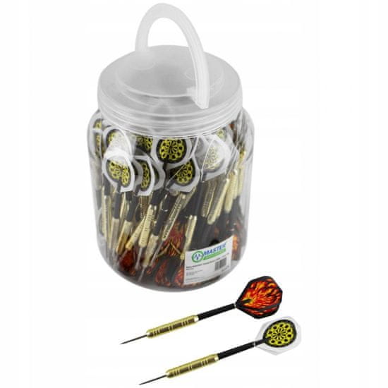 shumee Pikado za Dart Game MASTER 16 g (100 kos) z ostrimi konicami