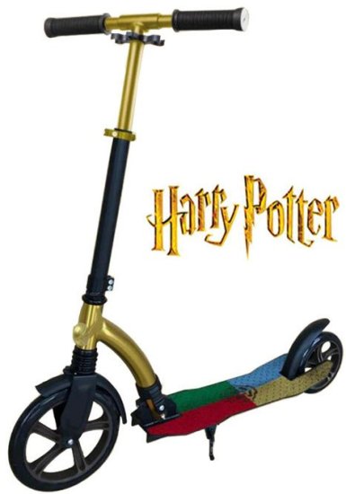 shumee HARRY POTTER Skuter za otroke Zložljiva kolesa 230 mm do 100 kg D'arpeje