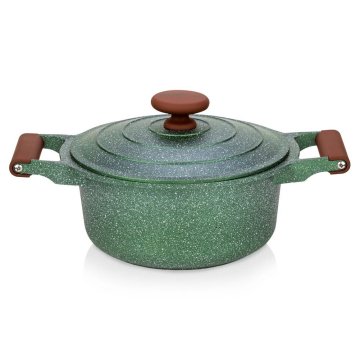 shumee Granitni lonec s pokrovom OMEGA 20 cm 2,6 l