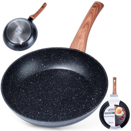 shumee Indukcijska ponev iz granita proti sprijemanju, trdna, vzdržljiva, VILDE 24 cm