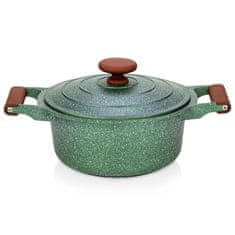 shumee Granitni lonec s pokrovom OMEGA 24 cm 4,4 l