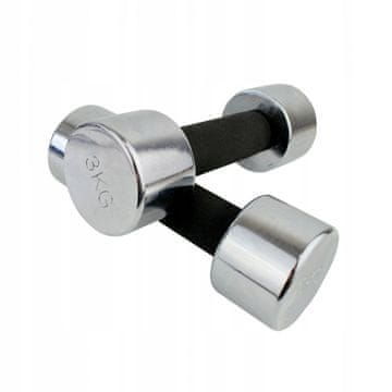 shumee Kromirane uteži MASTER 3 kg x2