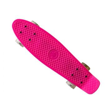 shumee Mini longboard rolka - roza