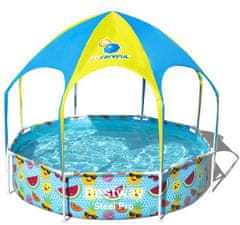 shumee Igrajte Pool Frame Pool Diameter 240 cm s streho