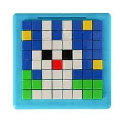 WOWO Ustvarjalna sestavljanka logične kocke puzzle mozaik 175 kosov