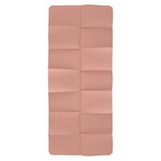 WOWO Zložljiva podloga za vadbo joge 183x61x0,4 cm roza