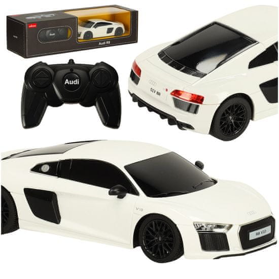 WOWO Avto na daljinsko vodenje Rastar 72300 AUDI R8 2015 1:24 bel