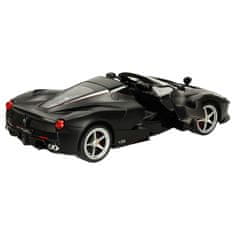 WOWO Avto na daljinsko vodenje Rastar 75800 Ferrari LaFerrari Aperta 1:14 črn