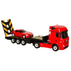 WOWO Avto na daljinsko vodenje Rastar 74920 Mercedes-Benz Actros 1:26 rdeč