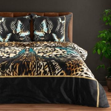 shumee POSTELJNINA EVA 15 220 X 200 CM RJAVA