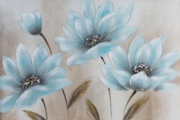 shumee SLIKA 655 90 X 60 CM MODRA