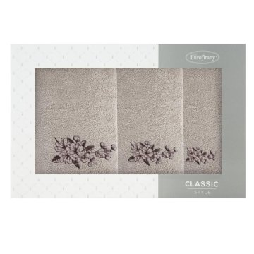 shumee KOMPLET BRISAČ 3 56 X 36 X 7 CM BEŽ