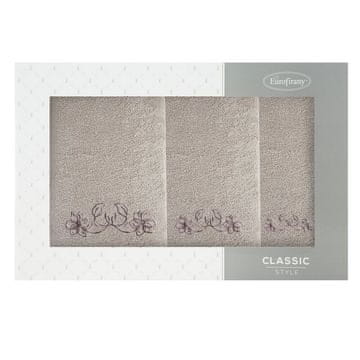 shumee SET BRISAČ 3 56 X 36 X 7 CM KREM