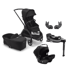 Bugaboo  Dragonfly travel+ BLACK/MIDNIGHT BLACKMIDNIGHT BLACK, komplet 4v1