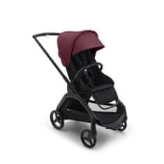 Bugaboo  Dragonfly s košaroBLACK/MIDNIGHT BLACK - DARK CHERRY