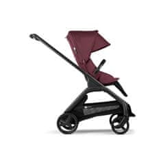 Bugaboo  Dragonflycomplete s košaro BLACK/DARK CHERRY-DARK CHERRY