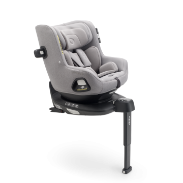 Bugaboo  komplet avtosedež Owl z bazo Isofix 360, siv