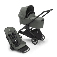 Bugaboo  Dragonflycomplete s košaro BLACK/FOREST GREEN-FOREST GREEN