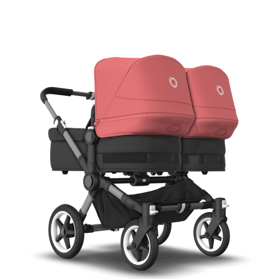 Bugaboo  Donkey 5 Twin Graphite/Midnight BlackSunrise Red