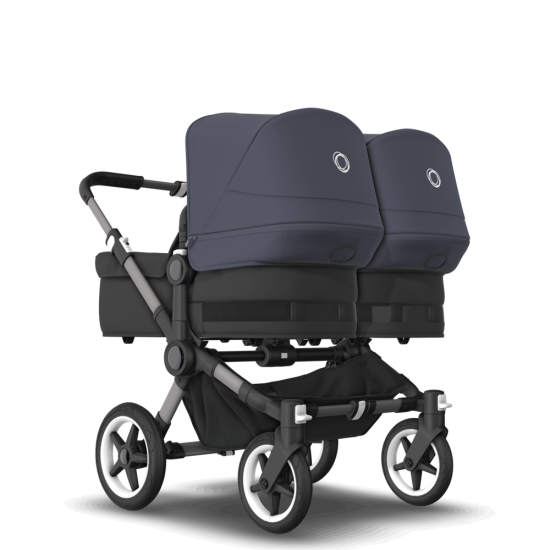 Bugaboo  Donkey 5 Twin Graphite/Midnight BlackStormy Blue