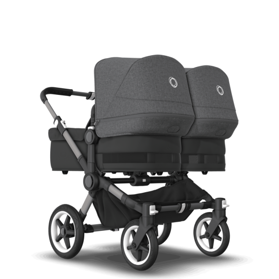 Bugaboo  Donkey 5 Twin Graphite/Midnight BlackGrey Melange