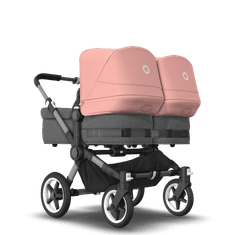 Bugaboo  Donkey 5 Twin Graphite/Grey MelangeMorning Pink