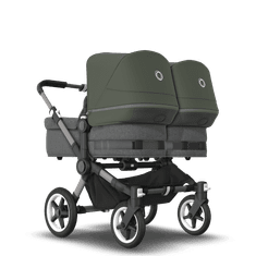 Bugaboo  Donkey 5 Twin Graphite/Grey MelangeForest Green
