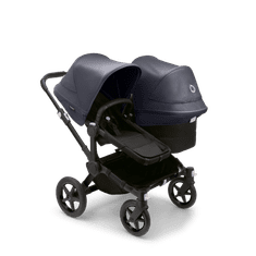 Bugaboo  Donkey 5 Duo Black/Midnight BlackStormy Blue