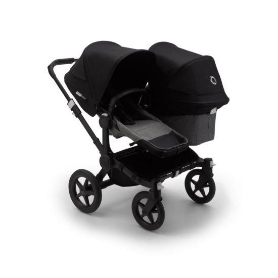 Bugaboo  Donkey 5 Duo Black/Grey MelangeMidnight Black