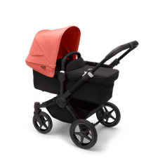 Bugaboo  Donkey 5 Mono Black/Midnight BlackSunrise Red