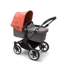Bugaboo  Donkey 5 Mono Graphite/Grey MelangeSunrise Red