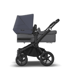 Bugaboo  Donkey 5 Twin Black/Grey MelangeStormy Blue